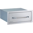 thumbnail image 3 of Bull 24-Inch Stainless Steel Single Access Drawer - 09980, 3 of 4