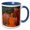 Blue/White, variant on 3drose, Utah, Bryce Canyon Np. Thors Hammer., 11oz Mug