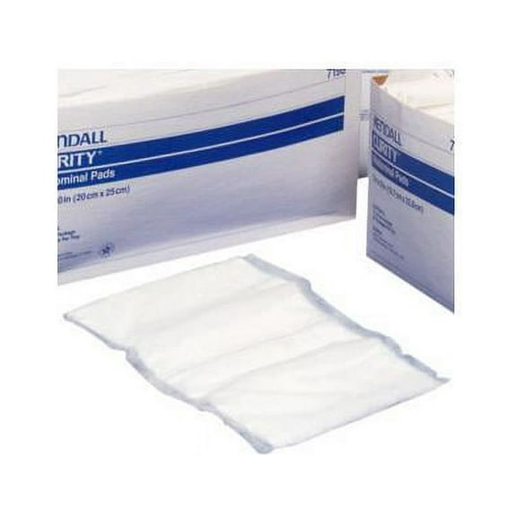 Curity Sterile Abdominal Pad, 7-1/2" X 8" Part No. 7197d (18/package)