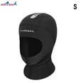 thumbnail image 2 of MANTENGA CALIENTE EQUIPO DE SNORKELING SCUBA Sudadera con capucha Hat Hood-Hood a prueba de sol Invierno Nadeure Surfeuit CR Super Elastic Swim Gorra para Hombre 【S】 5mm, 2 of 7