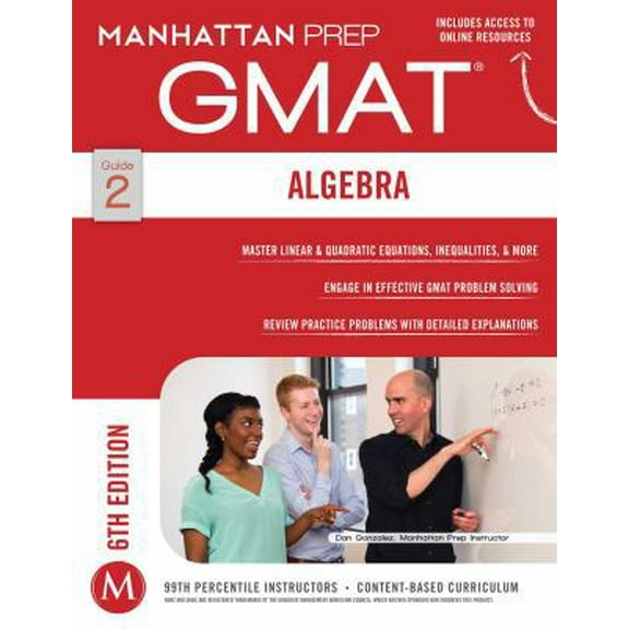 Pre-Owned GMAT Algebra Strategy Guide (Paperback) 1941234003 9781941234006