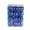 A-Blue, variant on Kyusrd 24PCS Mini Christmas Balls Ornaments,Shatterproof Xmas Tree Balls Christmas Baubles for Christmas Tree Hanging Ball with Hang Rope for Holiday Wedding Party Decoration