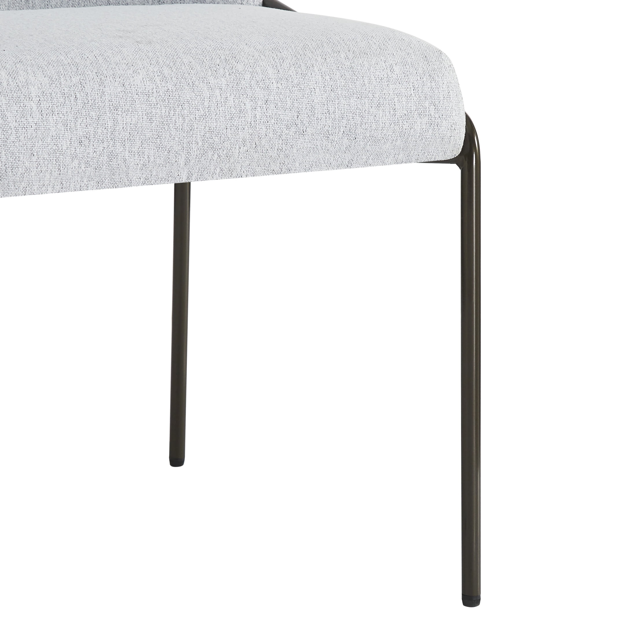 Christopher Knight Home 7-Piece Dining Set, Rectangular Table with Upholstered Chairs, Walnut+Light Gray