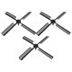 thumbnail image 4 of 3 juegos de faros solares para molino de viento, accesorios para exteriores, impermeables, para decoración de jardín y patio, aspas giratorias de plástico para molino de viento holandés., 4 of 4