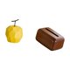 thumbnail image 5 of Escultura De Fruta De Porcelana, Adorno Coleccionable, Estatua De Mesa, Decoración Geométrica Para Festivales, Oficina, Estuche De Pañuelos De PP, Organizador De Servilletas, Rectangular,, 5 of 8