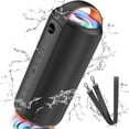 thumbnail image 1 of Bocina Bluetooth, Altavoz Port&aacute;til Impermeable IPX6, Mini Bocina de RGB, Sonido Est&eacute;reo TWS, Bater&iacute;a de 5200 mAh Larga Reproducci&oacute;n, Altavoz Bluetooth 5.0 c, 1 of 9