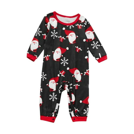 

Pajamas for Women KKCXFJX Christmas Baby Printed Xmas Family Matching Conjoined Home Pajamas Set