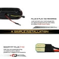 thumbnail image 5 of GTINTHEBOX Smoked White LED Rear Side Marker Parking Corner Signal Lights For 1998-2005 Beetle, 5 of 11