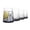 Smoke, variant on Anton Studio Designs Empire Double Old Fashioned Tumblers, Set of 4, Clear