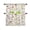 Colorful, variant on HonorHut Floral Kitchen Curtains Sets 2 Tiers Light Filtering Pocket Valances Decorative Leaf Printing Drapes Curtain Valance and Tier Set Ink Blue