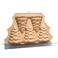 thumbnail image 2 of Puntoco Liquidación de suministros de cocina Navidad Gran tamaño Horneado navideño para mini pasteles Jabón Chocolate Dulces y velas Con árbol de Navidad Forma de muñeco de nieve de Papá Noel, 2 of 2