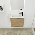 thumbnail image 4 of Bathroom Vanity with Sink 22 Inch for Small Bathroom,Floating Bathroom Vanity with Soft Close Door,Small Bathroom Vanity with Sink, 22x13 (KD-Packing), 4 of 4