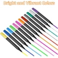 thumbnail image 4 of 12 Color Neon Paint Markers - Erasable Fluorescent Markers for LED Writing Boards, 4 of 4