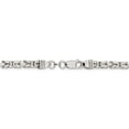 thumbnail image 3 of Collier Pendentif Chaîne Byzantine en Argent Sterling 925 4,25mm, 3 of 9