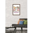 thumbnail image 3 of Pusheen - Ice Cream Wall Poster, 14.725" x 22.375" Framed, 3 of 5