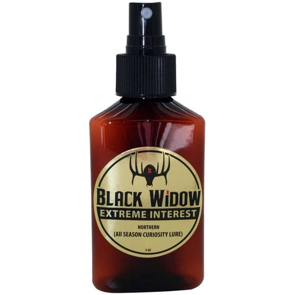 Black Widow Extreme Interest Deer Lure Northern 3 oz.