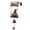 Multicolor, variant on Retro Welcome Bell Ornament Resin Rustic Hand Bell Figurines Crafts Multi-purpose Decorative Wind Chimes Outdoor Villa Decoration (Multicolor 1)