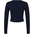thumbnail image 2 of Bella + Canvas Womens Micro-Rib Long-Sleeved T-Shirt, 2 of 3