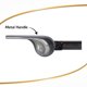 thumbnail image 2 of Palanca para depósito de inodoro Korky Strong Arm Universal Chrome 6052BP, 2 of 6