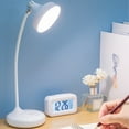thumbnail image 4 of Fiudx Ofertas flash del día Luz suave protección ocular el brillo se puede ajustar múltiples ángulos de iluminación lámpara de escritorio de aprendizaje con batería integrada de gran capacidad, 4 of 7