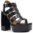 thumbnail image 3 of Zapatilla Salamandra Para Dama Charol Negro Elegancia 22-27 negro 23.5, 3 of 5