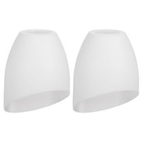 HERFIER 2 pcs Horseshoe Lampshade Plastic Lampshade Replacement Lamp Shade Decorative Lamp Shade 5.11x3.34x3.34in