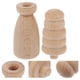 thumbnail image 3 of Figura de madera, muñeco de madera con clavija, juguete de simulación, muñecos de madera con clavija en blanco, decoración de mesa de arena, 3 of 8