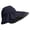 Black, variant on Kcolen Mens Sun Hat Sun Hat with Wide Brim UPF 50  Boonie Cap for Fishing Gardening Beach Outdoor Activities