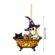 thumbnail image 3 of Colgantes acrílicos de Halloween Diseño elegante Materiales duraderos y ricos detalles de Halloween ¡Decora las fiestas!, 3 of 4