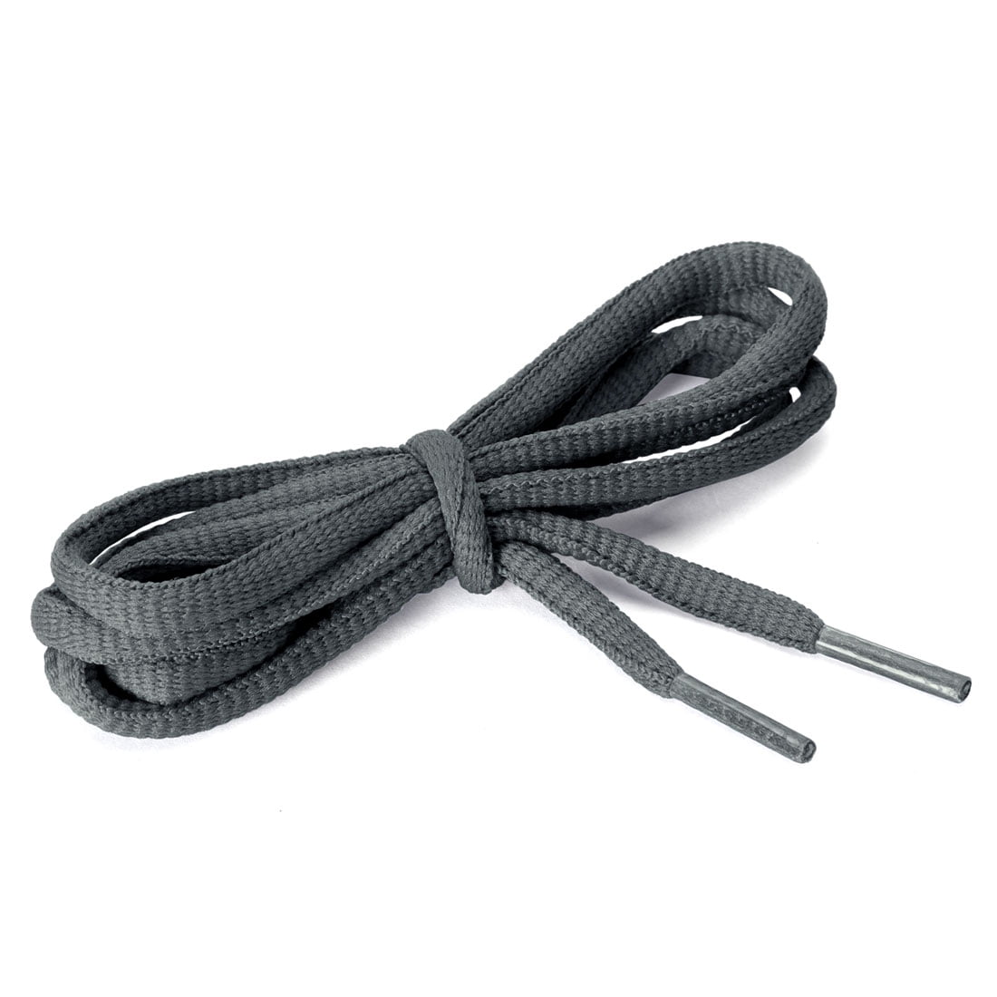 gray oval shoelaces