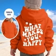 thumbnail image 2 of Pink Puff Graphic Hooded Sweatshirt, Long Sleeve Soft Pullover Top for Girls, Cute Casual Y2K Preppy Style with Pockets, Trendy Kids' Fashion Top, 2 of 5