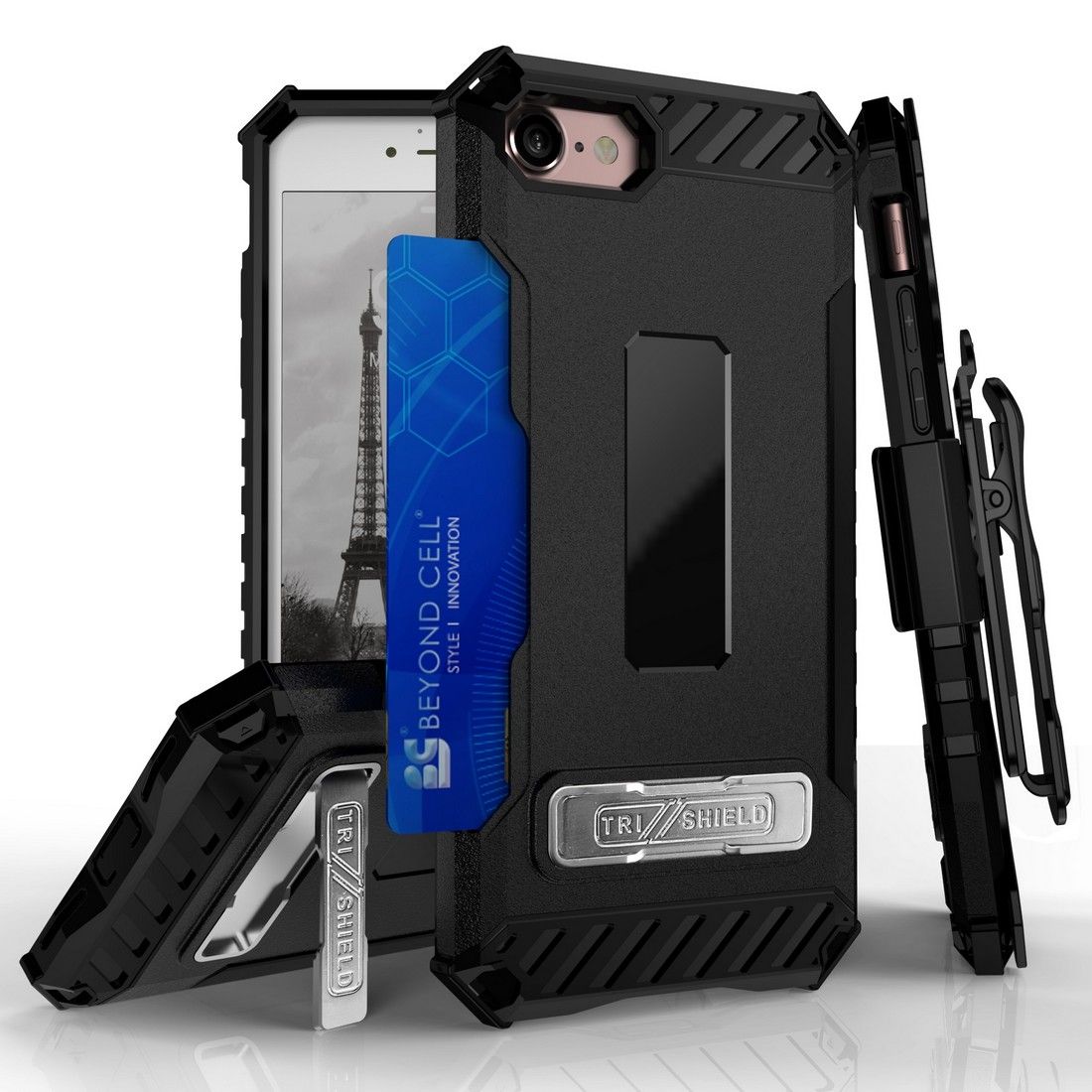 BC TriShield iPhone SE, 4.7 inch (2020) Case Military Grade