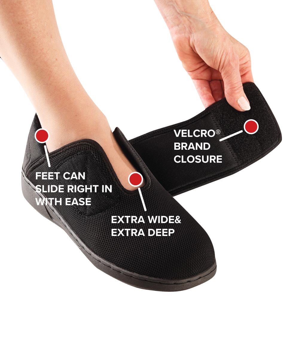 Extra Wide Shoes For Swollen Feet 