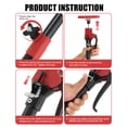 thumbnail image 6 of XINQIAO Third Hand Tool 3rd Hand Support System, 154 lb Capacity Jack Lift, 2~3.8 ft, 6 of 7