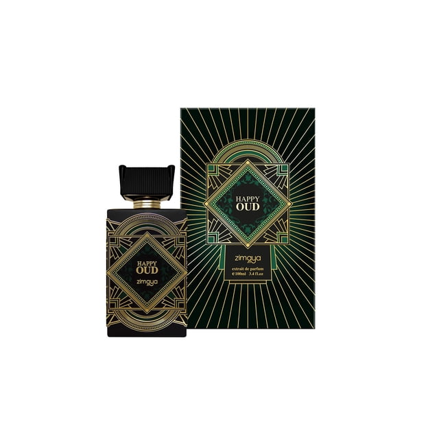 Afnan Agua de Perfume EDP Zimaya "Happy Oud" para Adultos unisex, 100 ml (Paquete de 1)