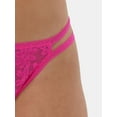 thumbnail image 3 of No Boundaries Lace Strappy Cheeky Panty, Women's, Sizes XS to XXXL, 3 of 4