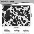 thumbnail image 7 of Yspwyqan 29" x 39" Universal Car Trunk Liner, Seasonal-Resistant Cargo Mat, Western Cow Print Non-Slip Easy to Clean Auto Interior, Fits Most Sedans SUVs Wagons for Daily Use, 7 of 7