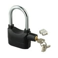 thumbnail image 3 of Alarm Padlock with 110 Decibel Siren for Bike Security Anti Rust Lock Waterproof, 3 of 9