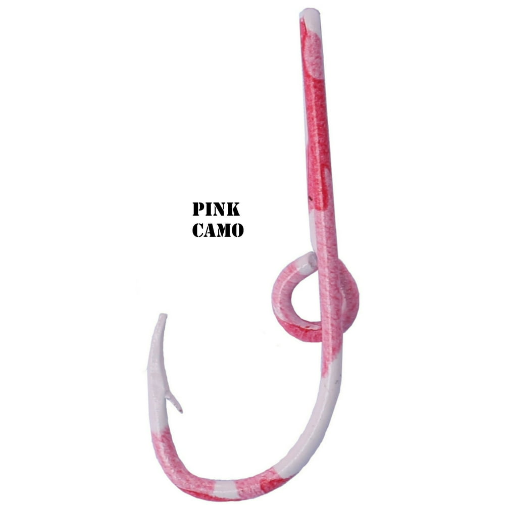 Eagle Claw Hat Hook Pink Camo Fish hook for Hat Pin Tie Clasp or Money