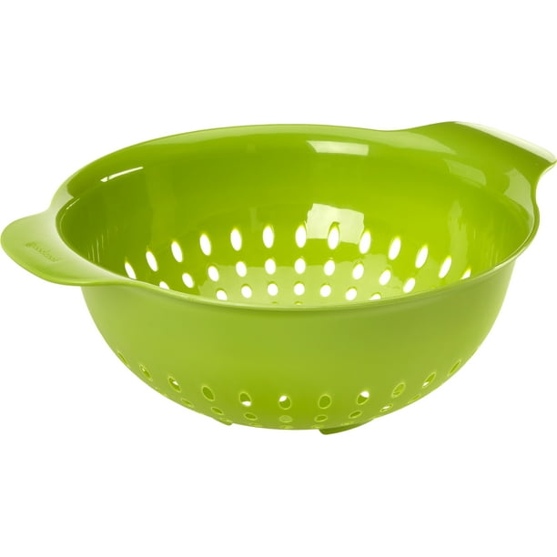 Goodcook Plastic 6 Quart Green Strainer Colander