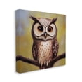 thumbnail image 3 of Detailed Owl Perched Wildlife Animals & Insects Painting Gallery Wrapped Canvas Print Wall Art, 3 of 7