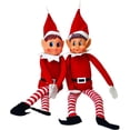 thumbnail image 4 of Peluche de duende navideño que se porta mal | Muñeco de duende navideño travieso y flexible de 12 pulgadas, 4 of 5