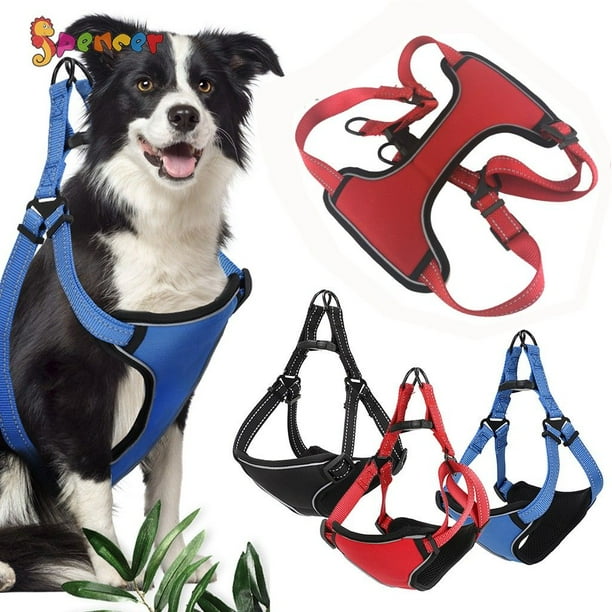 Spencer Adjustable NoPull Dog Harness 3M Reflective Puppy Vest Pet