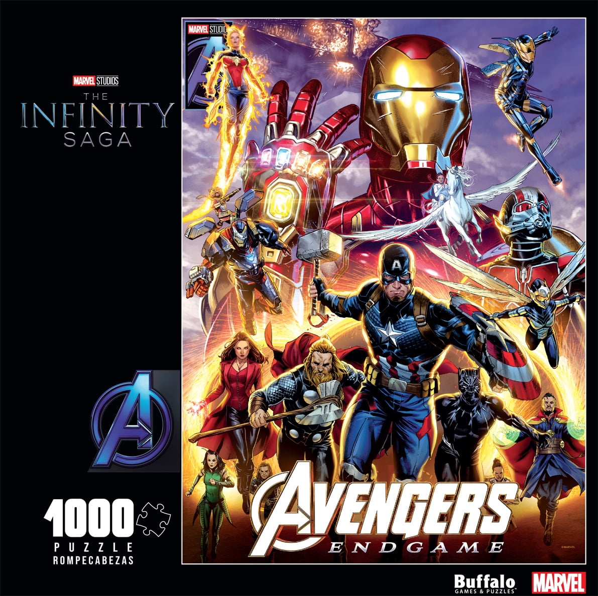 Buffalo Games 1000-Piece Marvel Avengers Endgame Adult Interlocking Jigsaw Puzzle