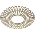 thumbnail image 2 of Ekena Millwork 40"OD x 14 7/8"ID x 1/4"T Cornelius Wood Fretwork Pierced Ceiling Medallion, Birch, 2 of 3