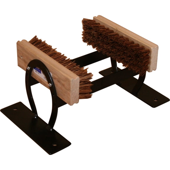 Horseshoe Boot Scraper W Brushes