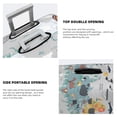 thumbnail image 4 of Travel Luggage Cover Protector - The World Map with Cartoon Animals Anti-Scratch Suitcase Covers Fits 18-32 Inch Luggage, 4 of 5