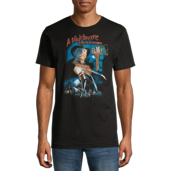 Nightmare on Elm St. First Night Men's and Big Men's Graphic T-shirt