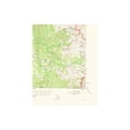 thumbnail image 2 of Topographical Map - Blackcap Mountain California Quad - USGS 1962 - Vintage Wall Art, 2 of 4