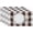 Plaids Brown & White, variant on ANHXN Cotton Buffalo Check Round Placemat, Friendly Fabric Handcrafted Machine Washable Indoor & Outdoor Tablemat